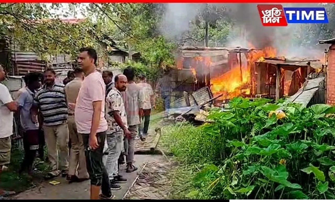 Guwahati: Two Cylinders Explode in Major Fire in Maligaon